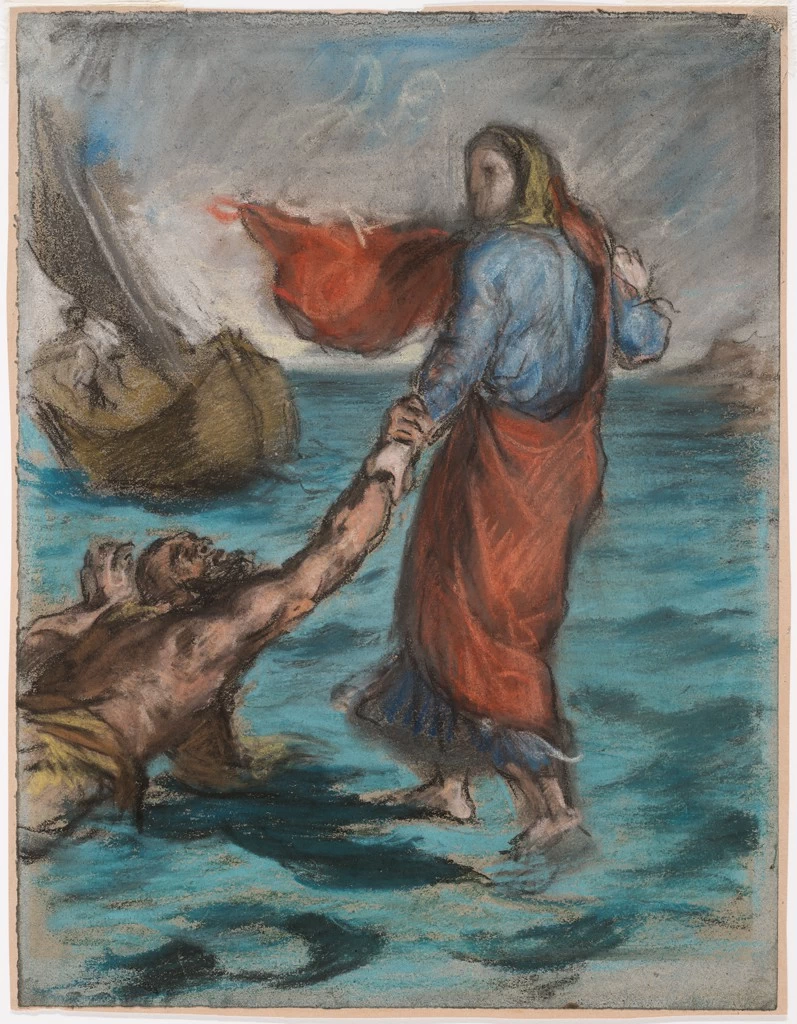 Cristo che cammina sulle acque